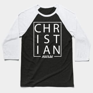 Christian Nurse Baseball T-Shirt